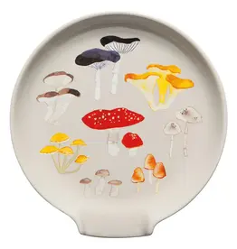 Field Mushrooms Spoon Rest