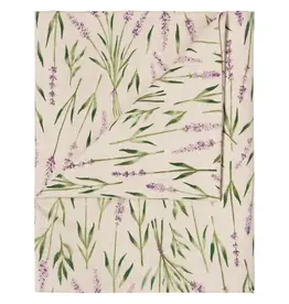 Lavender Printed Tablecloth 60" x 120"