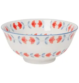 Red Tulip Bowl, 6"