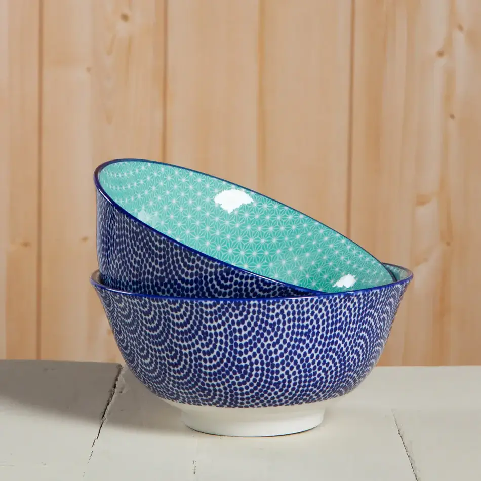 Blue Waves/Aqua Bowl, 6"