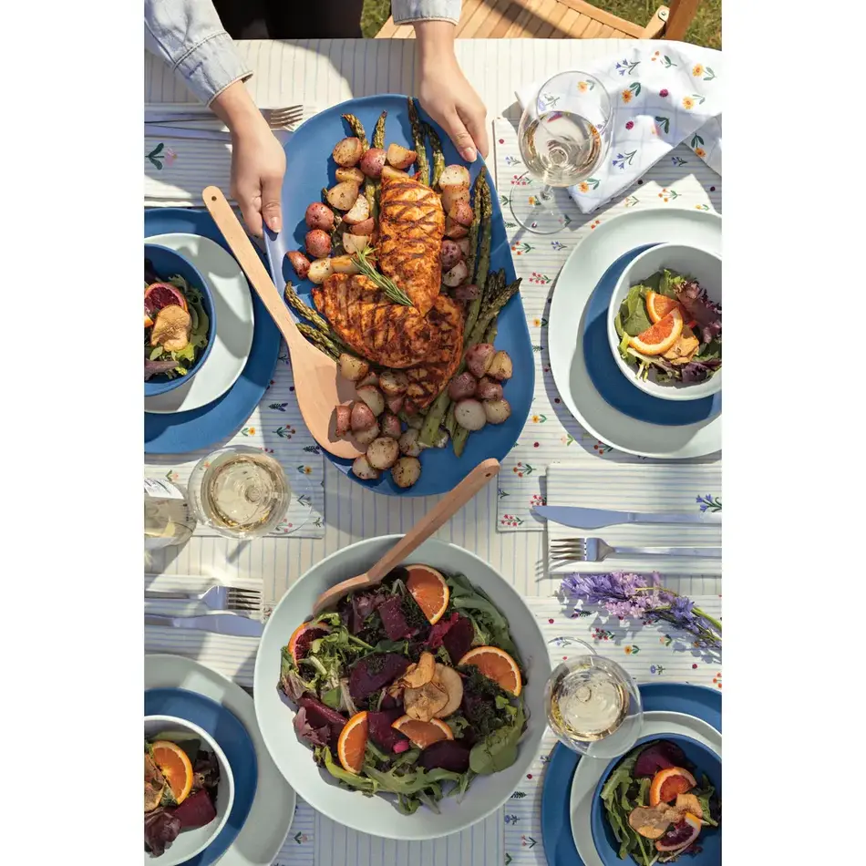 Fresco Dinner Plate, Vanilla Bean