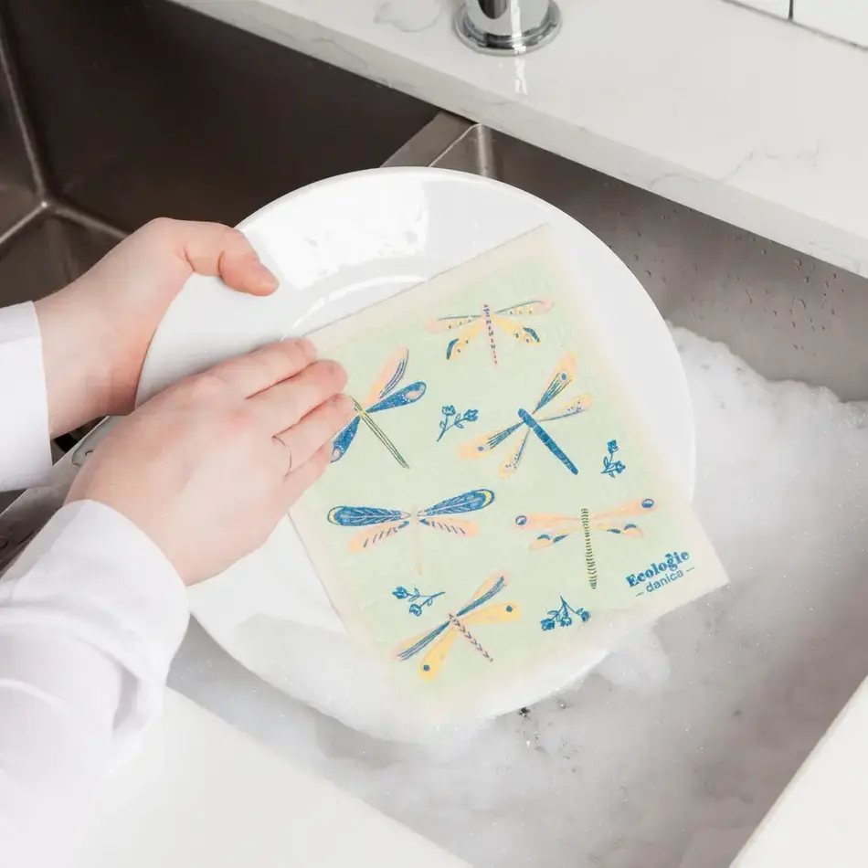 Swedish Dishcloth, Dragonfly