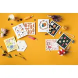 Bees And Blooms Swedish Dishcloth