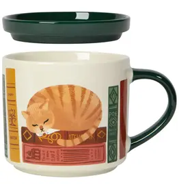 Book Club Mug with Lid