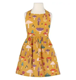 Mushroom Gems Minnie Kid's Apron