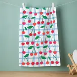 Very Cherry Printed Dishtowel