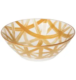 Imperial Crosshatch Stamped Bowl Medium 6.5 inch