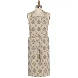 Salvia Block Print Apron