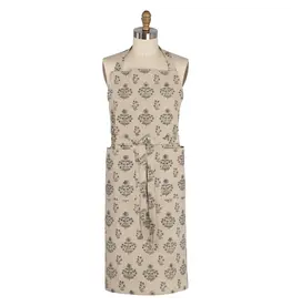 Salvia Block Print Apron