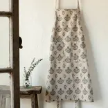 Salvia Block Print Apron