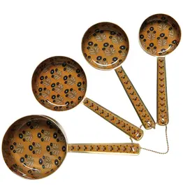 Zest Enameled Steel Measuring Cups Set of 4