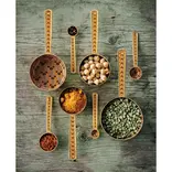 Zest Enameled Steel Measuring Cups Set of 4