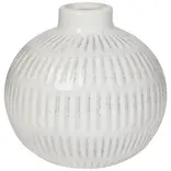 Pearl Ceramic Bud Vase