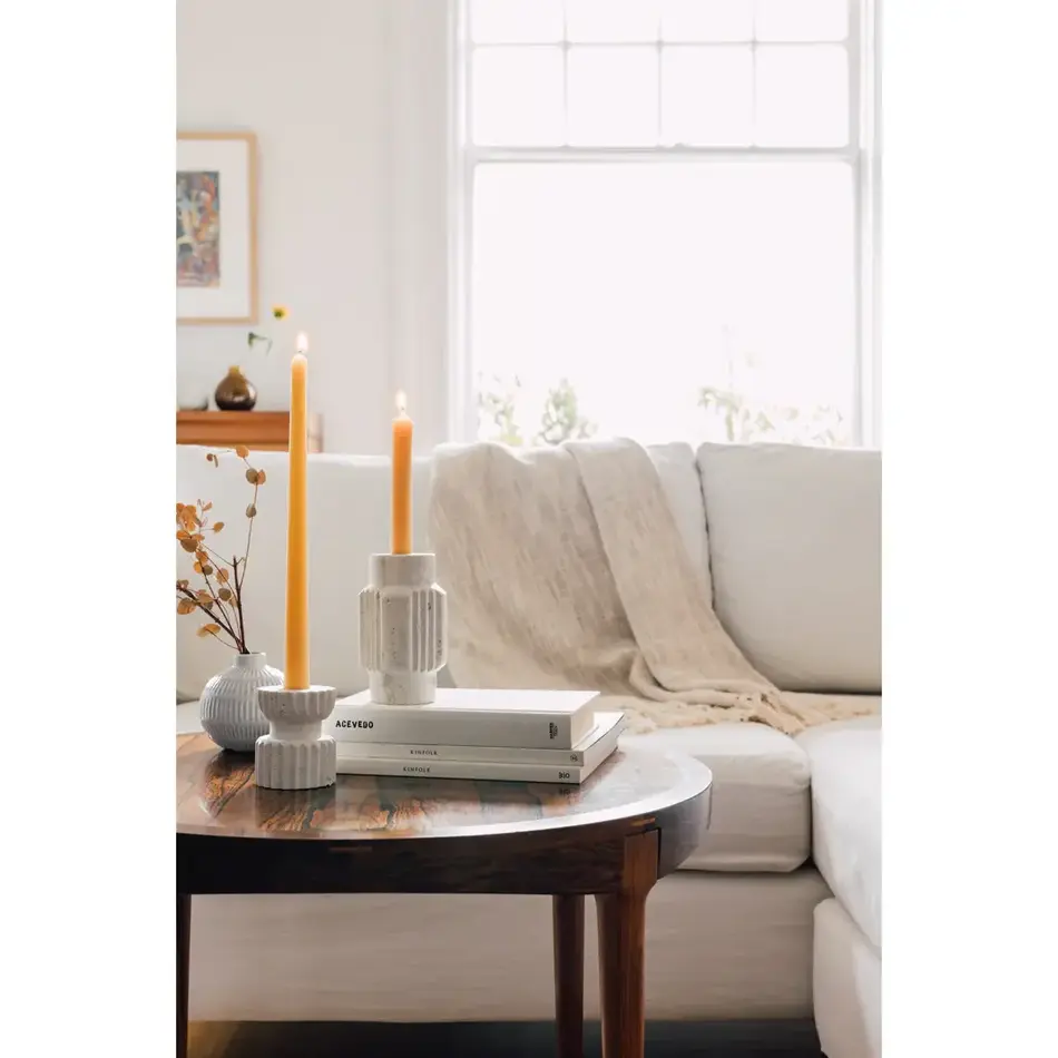 Pearl Ceramic Bud Vase