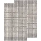 Pewter Finley Check Dishtowels, set of 2