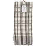 Pewter Finley Check Dishtowels, set of 2
