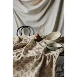 Gray Stoneware Fruit Bowl 7 inch