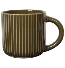 Olive Branch Fluted Mug
