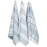 Jumbo Dishtowels, Slate Blue, set of 3