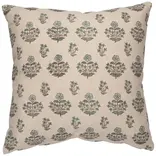 Danica Salvia Block Print Pillow 20 x 20 inch