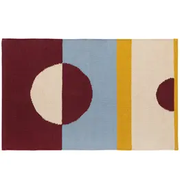 Danica Moonphase Woven Cotton Rug 2 x 3 ft