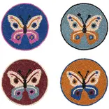 Danica Aurora Beaded Coasters Set of 4