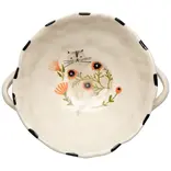 Danica Catbloom Footed Bowl