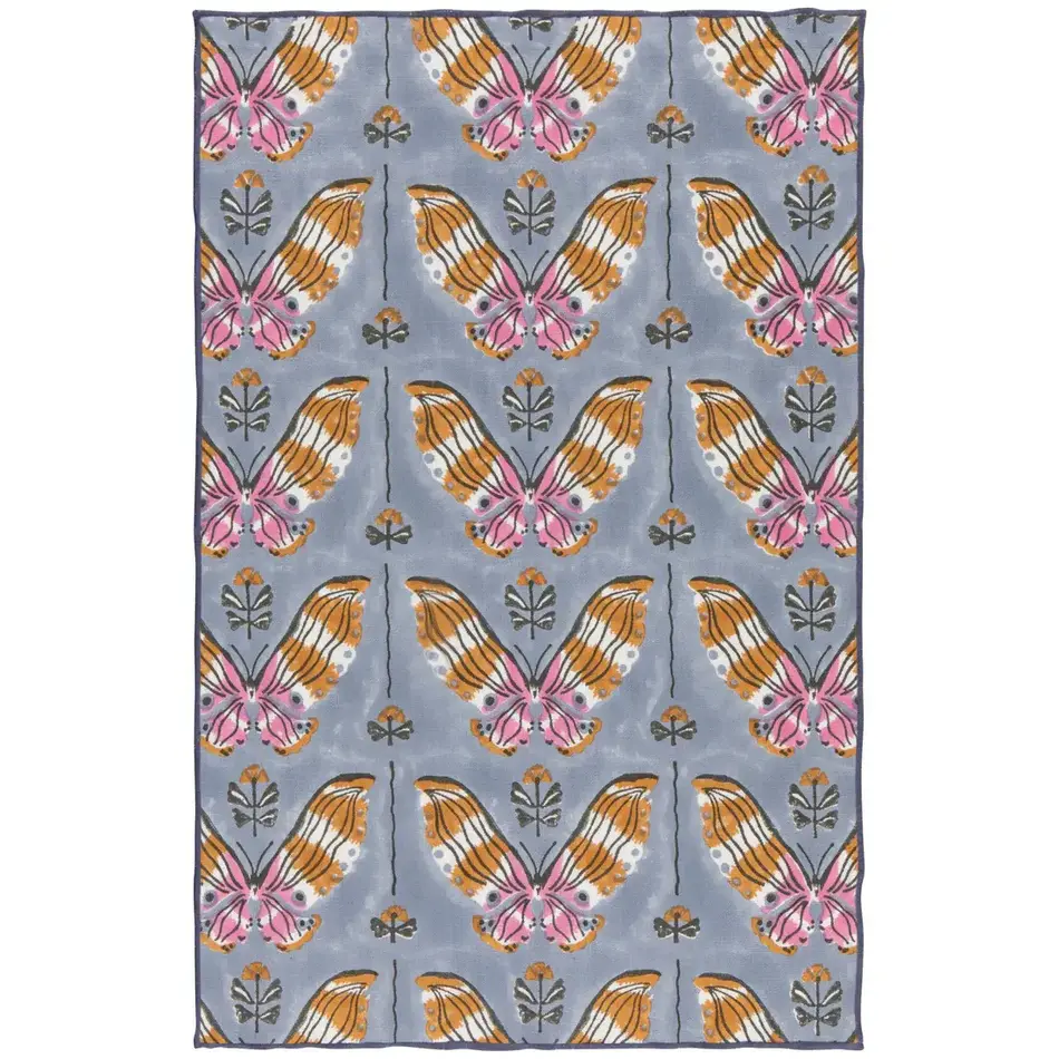 Danica Aurora Block Print Dishtowel