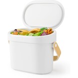 Umbra Bellwood Compost Bin White/Natural