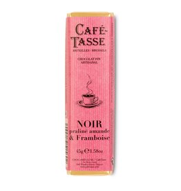 Cafe-Tasse Cafe Tasse Chocolate, noir praline & frambroise, 45g