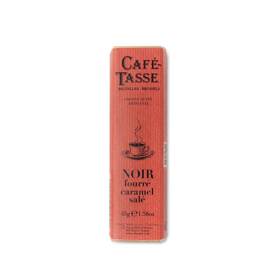 Cafe-Tasse Cafe Tasse Chocolate, Dark Chocolate with Salted Cararmel, 45g
