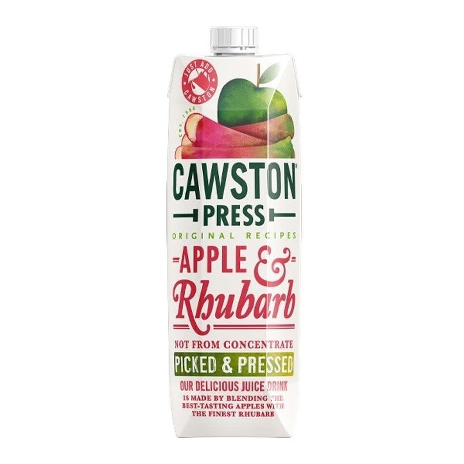 Cawston Press Cawston Press Apple & Rhubarb Juice, 1L