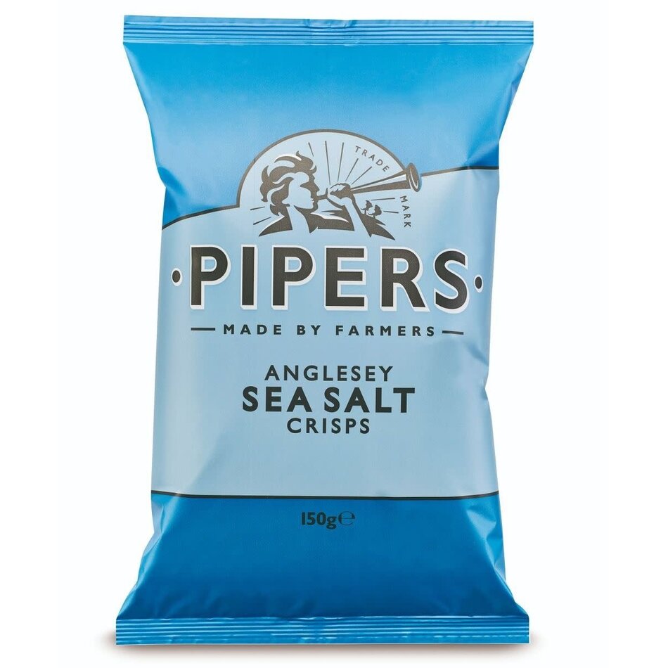 Pipers Pipers Anglesey Sea Salt Crisps, 150g