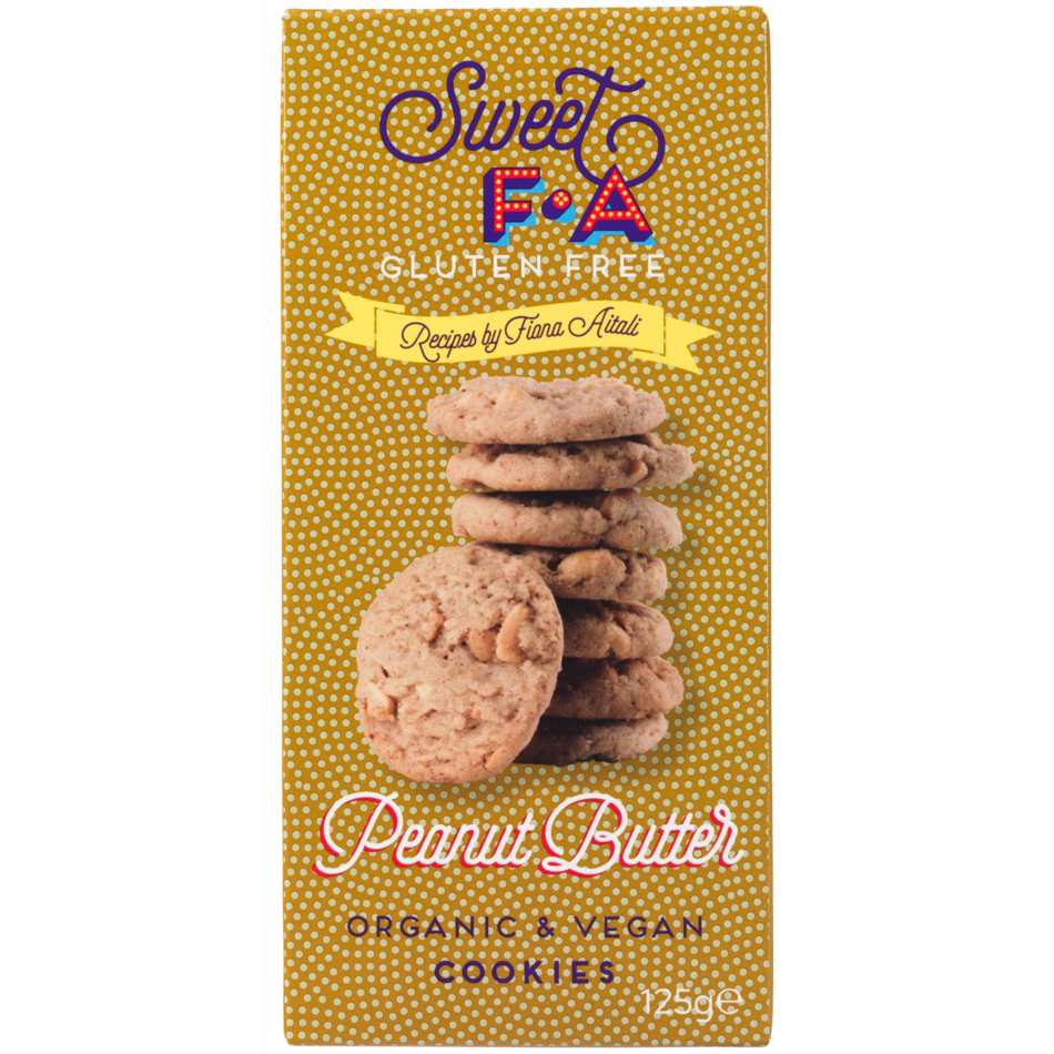 Sweet FA Peanut Butter Gluten Free Biscuits, 125g