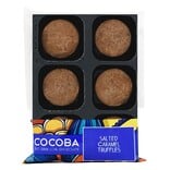 Cocoa Chocolatier Cocoba Salted Caramel Truffles, 72g