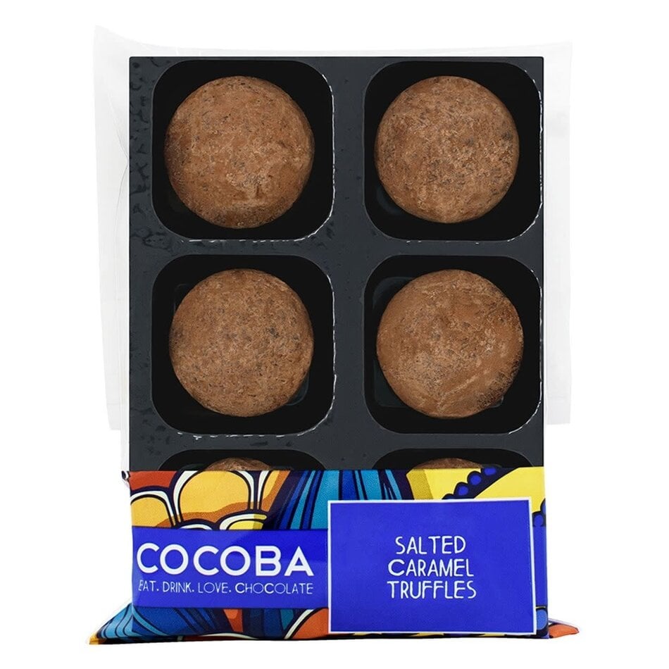 Cocoa Chocolatier Cocoba Salted Caramel Truffles, 60g