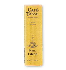 Cafe-Tasse Cafe Tasse Chocolate, White Chocolate with Lemon, 45g