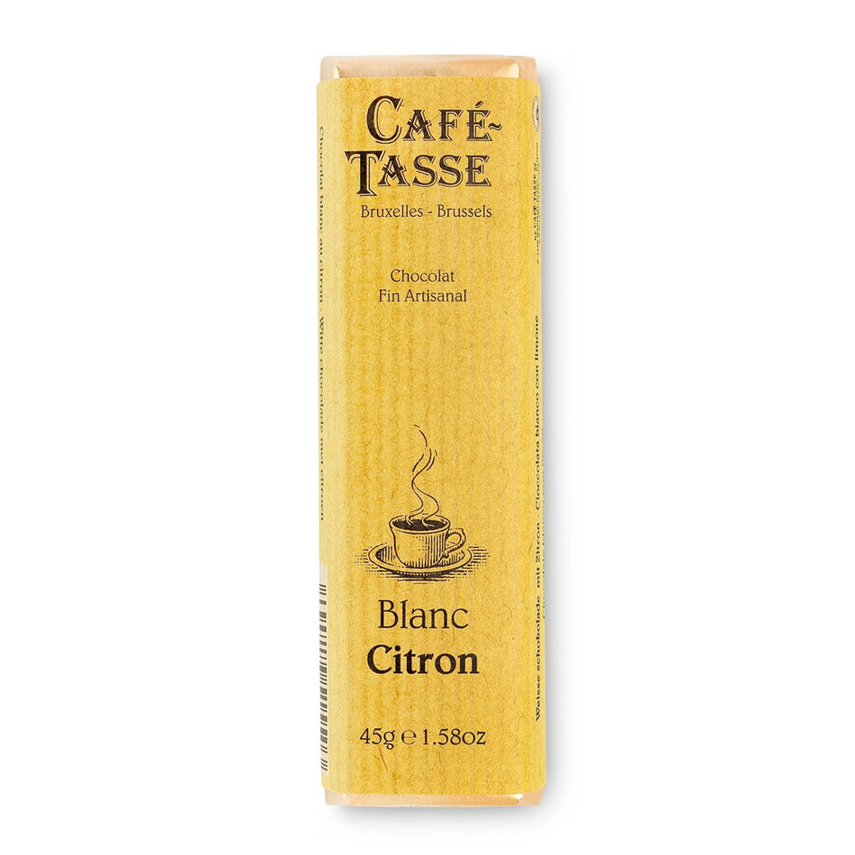 Cafe-Tasse Cafe Tasse Chocolate, White Chocolate with Lemon, 45g