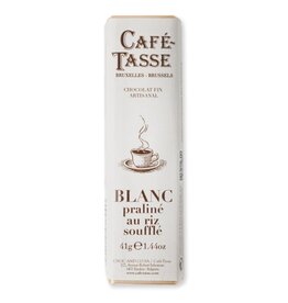 Cafe-Tasse Cafe Tasse Chocolate, White Chocolate with Crispy Praline, 45g