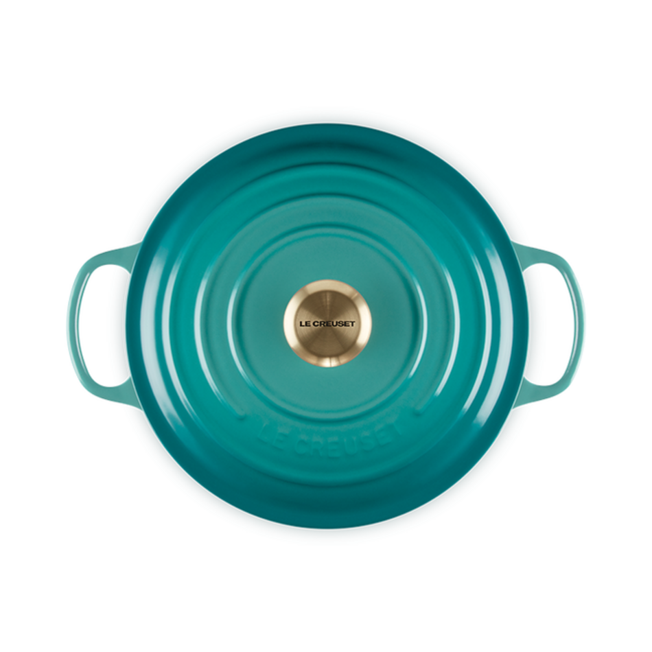 Le Creuset Le Creuset 5.3L/26cm Round French Oven Bleu Riviera