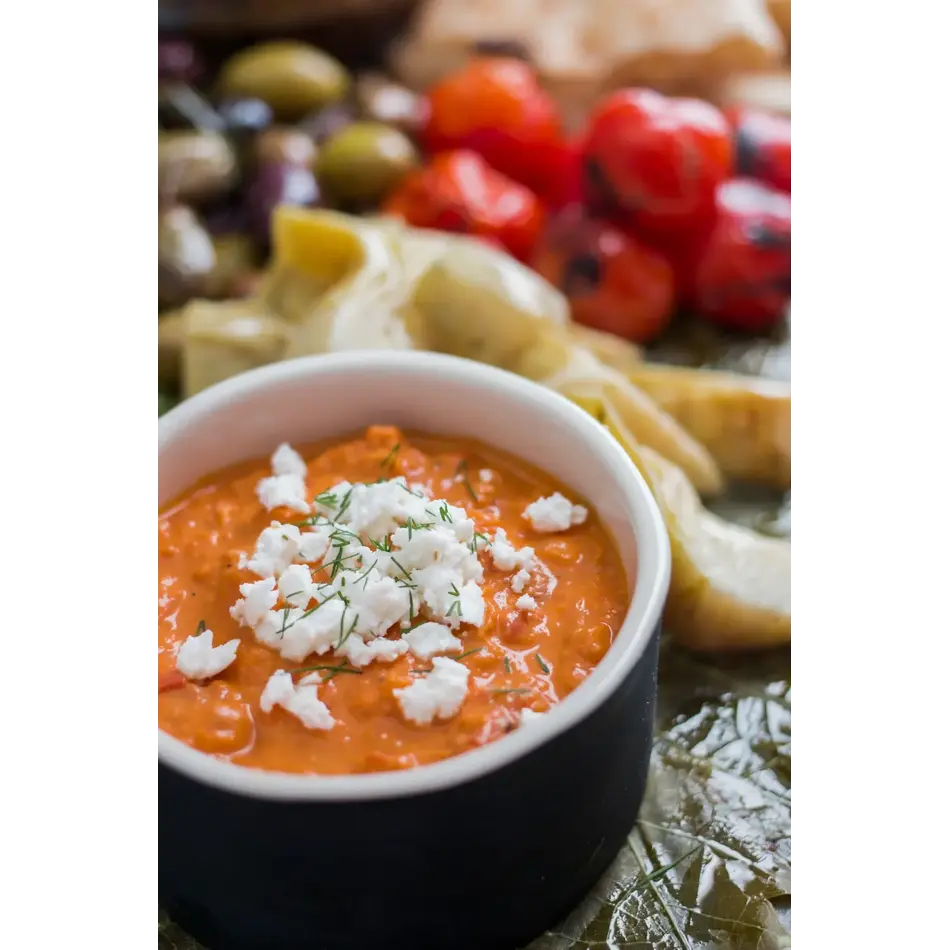 Wildly Delicious Wildly Delicious Roasted Red Pepper & Feta, 200g