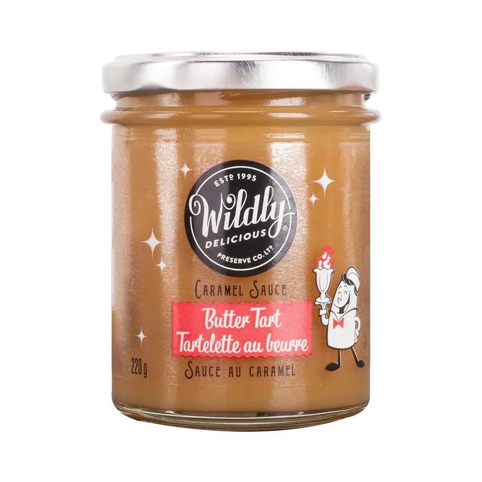 Wildly Delicious Wildly Delicious Butter Tart Caramel Sauce, 220g