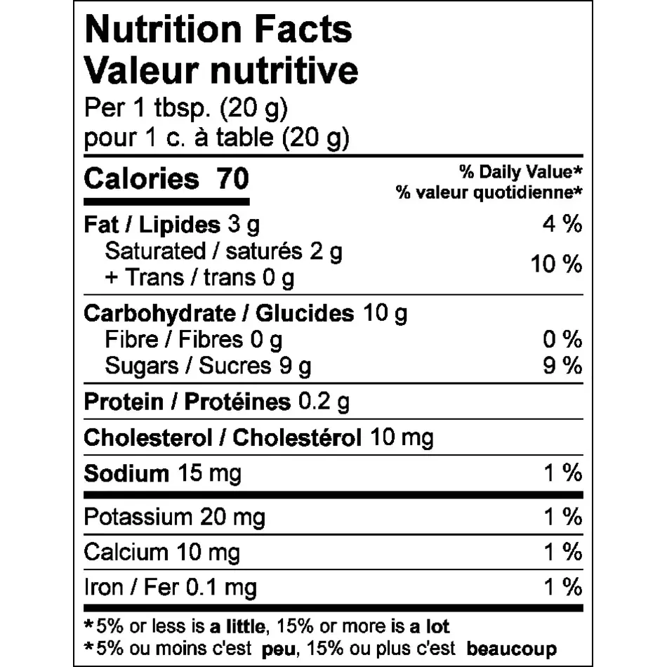 Wildly Delicious Wildly Delicious Butter Tart Caramel Sauce, 220g