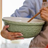 Mason Cash Mason Cash Home To Roost Mixing Bowl, 29cm/4000ml, Sage Green
