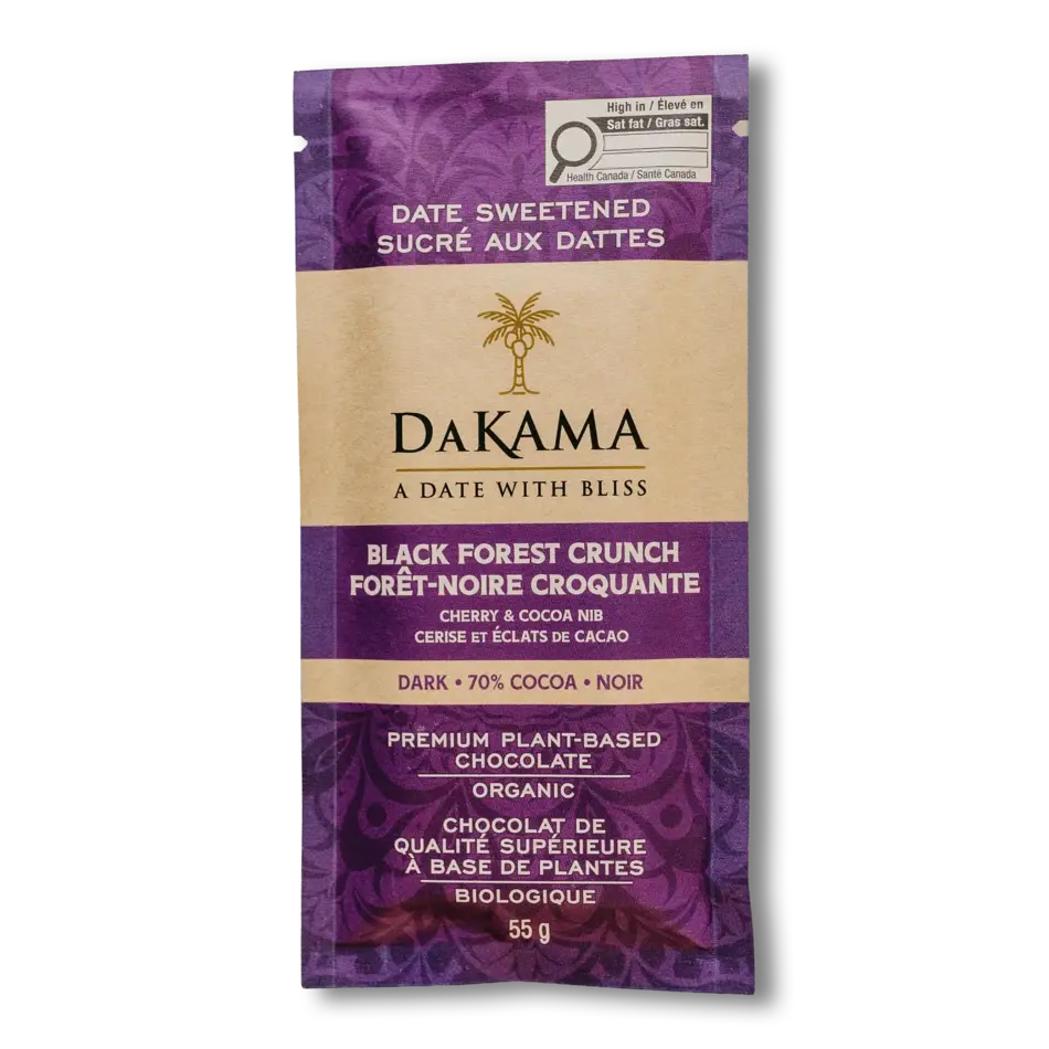 Dakama Dakama Black Forest Crunch Cherry and Cocoa Nib