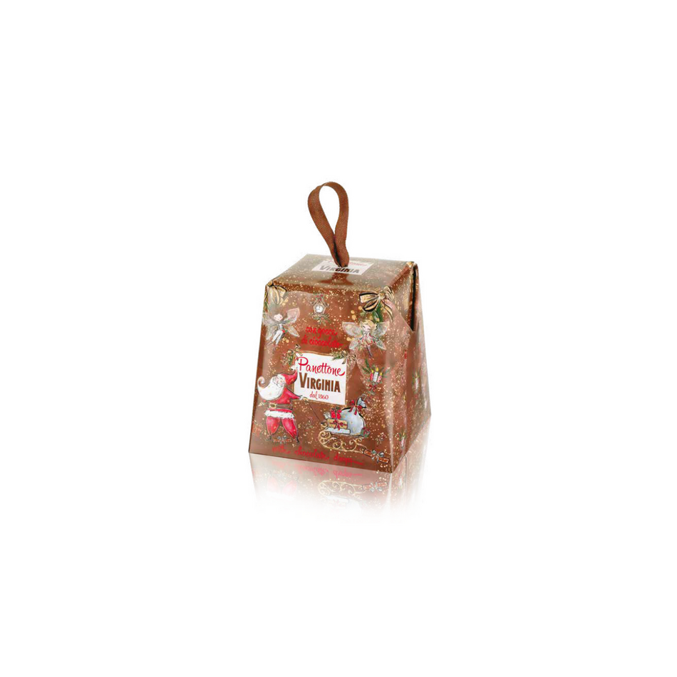 Amaretti Virginia Mini Panettone with Cherry & Chocolate, 100g