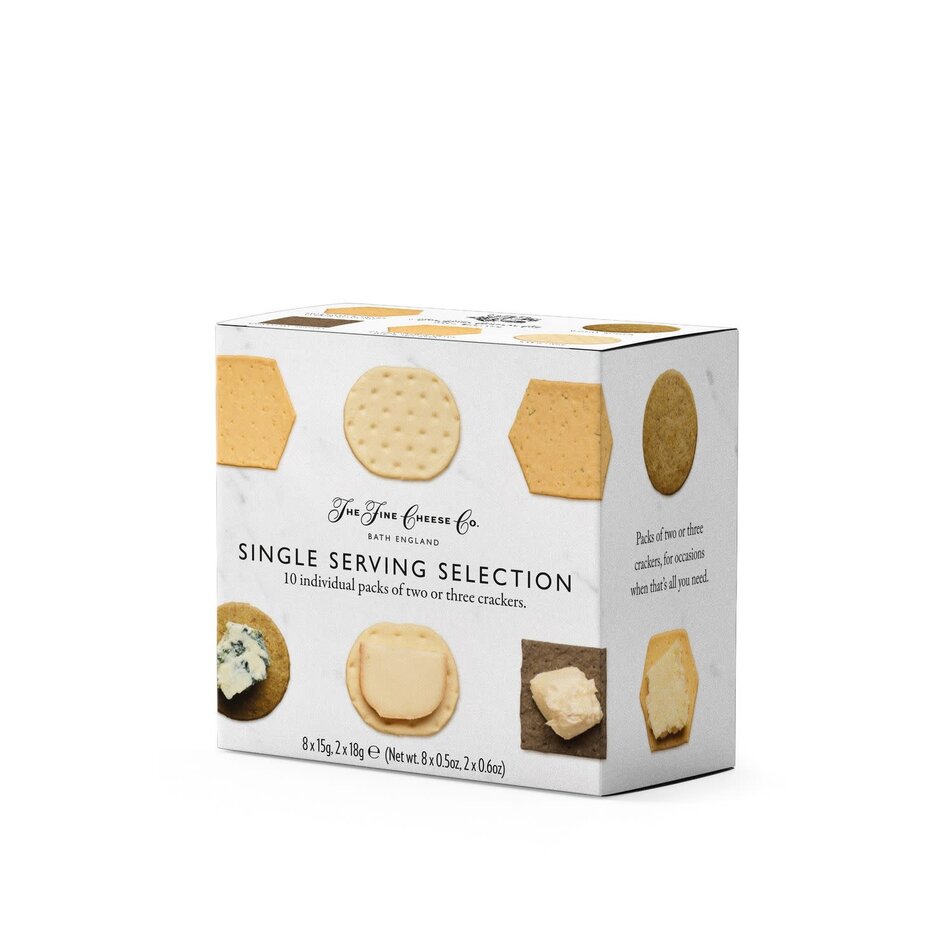 Fine Cheese Co Single Serving Cracker Selection Box, 375g