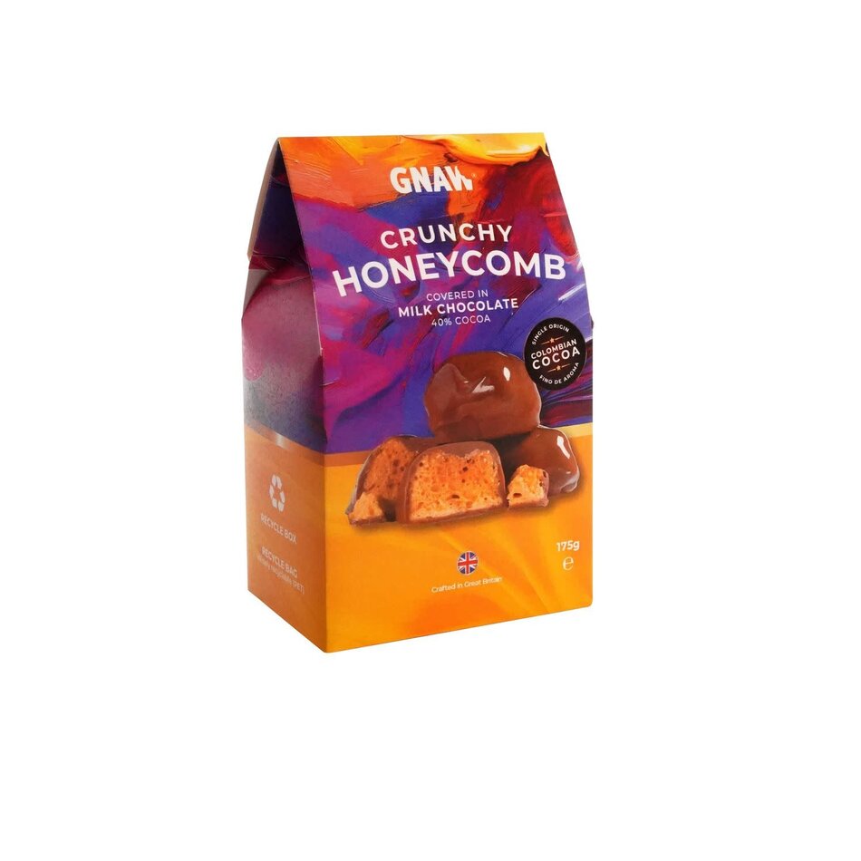 Gnaw Milk Chocolate Honeycomb, 175g