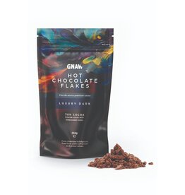 Gnaw Luxury Dark Chocolate Hot Chocolate Flakes, 250g