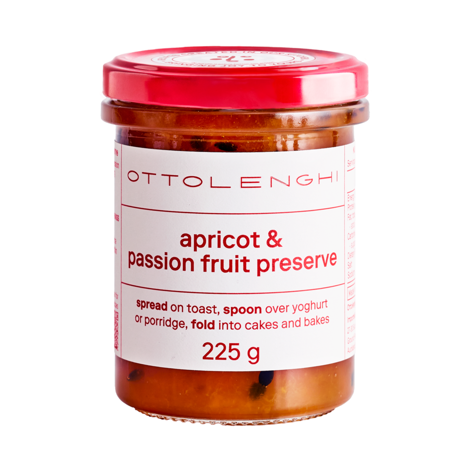 Ottolenghi Apricot & Passionfruit Preserve, 225g